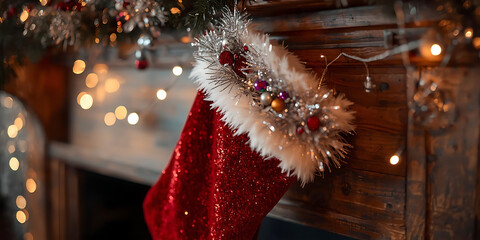 Wicker Basket with Colorful Textiles