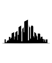 modern buildings as a reflection of the growing development building and architecture silhouette