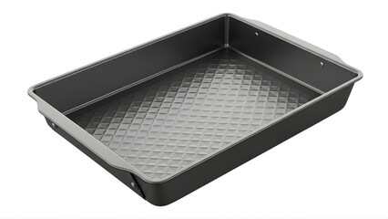 Rectangular baking pan nonstick bakeware cake pan oven safe baking dish kitchenware for baking and cooking on transparent background