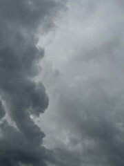 storm clouds in the sky