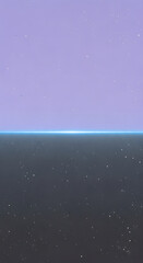Obraz premium Horizon with a bright line separating the sky and the sea.