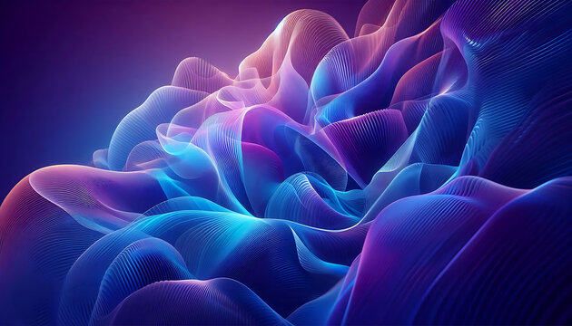 abstract fractal background with wave wallpaper