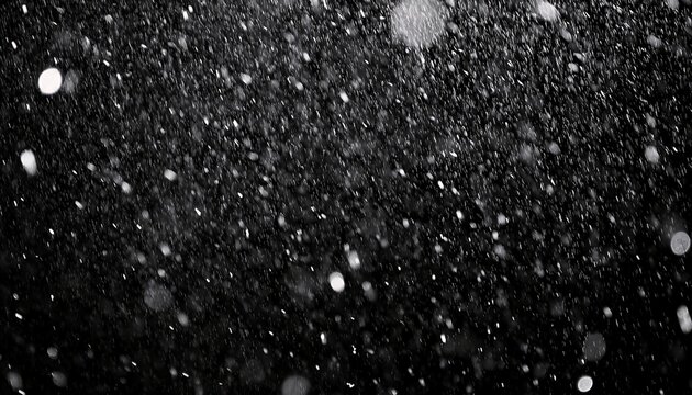 Falling Raindrops Footage Animation In Slow Motion On Black Background Black And White Luminance Matte Rain Animation With Start And End Perfect For Film Digital Composition Projection Mapping