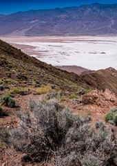 Dante’s View of Badwater Bassin in Death Valley National Park CA