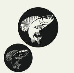 image grayling fish logo