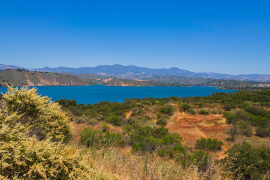 Cachuma Lake Vista Point near Santa Barbara, California