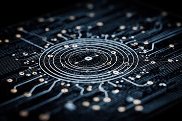 Tech Trade Diplomacy: World Map Etched on Silicon Wafer