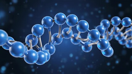 Intricately structured blue spheres suspended against a stark black background, showcasing precision and attention to detail in medical or cosmetic innovation, perfect for use as a cooking show.