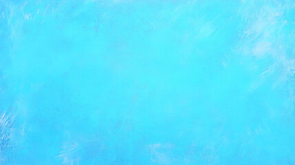 Abstract neon cyan blue plain artistic texture background
