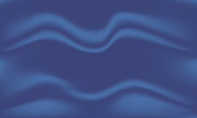 Smooth Abstract Background with Deep Indigo Blue Gradient and Flowing Silk or Drapery Texture