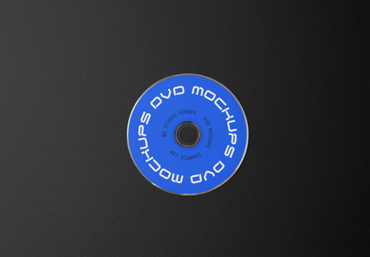 DVD Disc Mockups