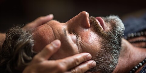 esoteric massage , reiki closeup