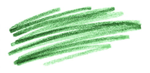 Green rough crayon pastel scribble scrawl doodle texture isolated PNG cutout, transparent background