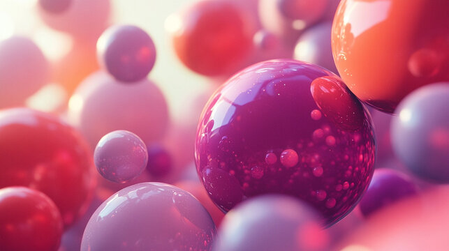 Floating spheres interconnected by glowing lines forming a dynamic network in abstract space representing connectivity, digital systems, futuristic technology, and modern scientific visualization