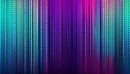 spectrum vertical stripes with dotted texture colorful gradient purple blue and turquoise