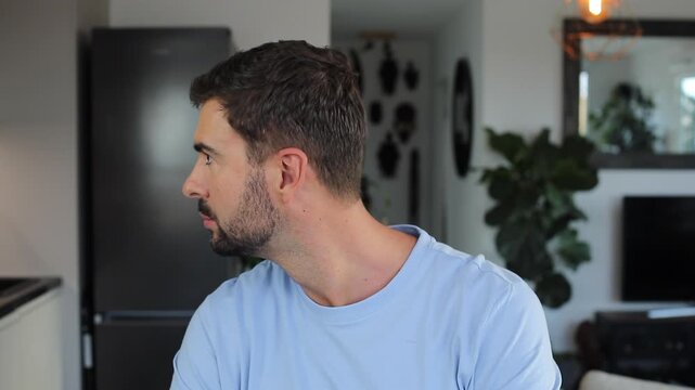 Man smiling with lots of charisma 