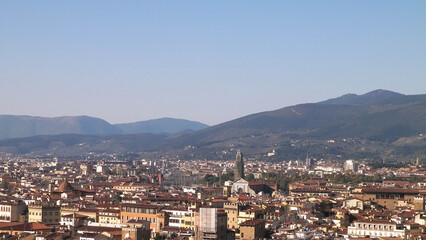 View of the suburbs of Florence.