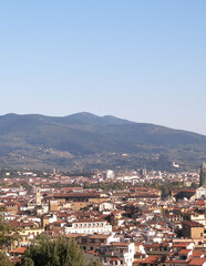 View of the suburbs of Florence.
