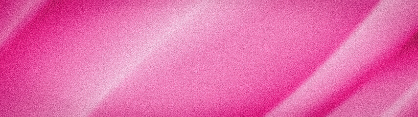 Fototapeta premium Vibrant hot pink and white abstract 4K gradient with diagonal rays. Glamorous grainy blur backdrop, perfect for fashion, beauty, or playful feminine templates