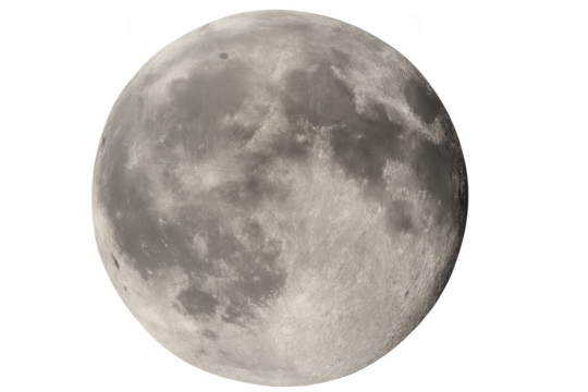 Moon showing texture and craters, a full lunar disk representing space, astronomy, and celestial bodies