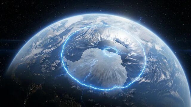 Depletion of the ozone layer