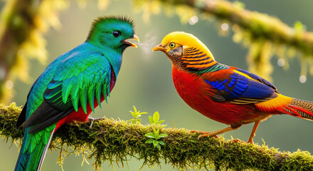 blue and yellow macaw