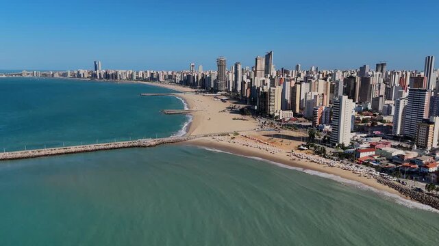 Beira mar de Fortaleza