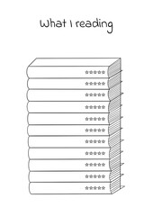 black and white line art book illustration