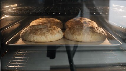 Side view medium shot of an advanced proofing chamber interior highlighting automated components adjusting humidity and temperature for consistent dough preparation.
