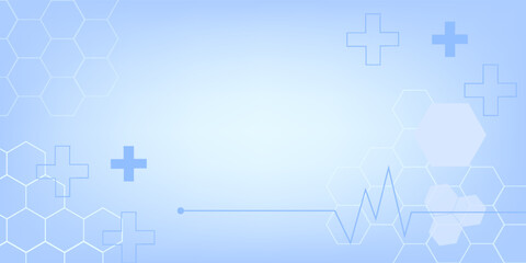 vector healthcare and medical science.futuristic background