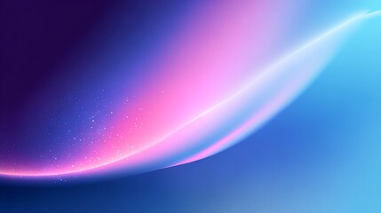 Abstract colorful background with bright blue and purple light rays and motion wave pattern
