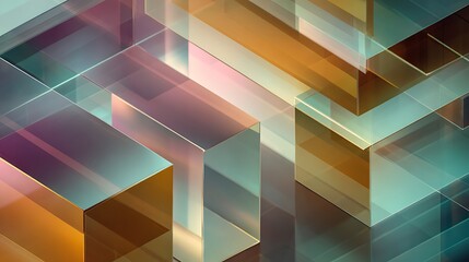 Futuristic abstract background with colorful digital light lines representing a technology network data pattern
