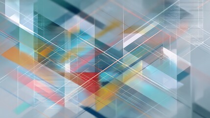 Futuristic abstract background with colorful digital light lines representing a technology network data pattern