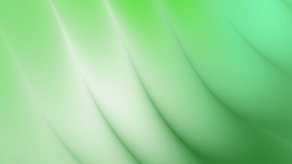 Fresh Lime Green Abstract Gradient Background with Soft Curved Flowing Lines