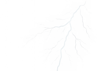 Glass crack overlay element showing damage, shattering, breaking, destruction, and crisis on transparent background