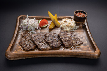 Uzbek national food and europian cusine