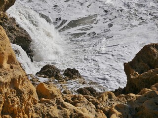 Carvoeiro an der Algarve in Portugal