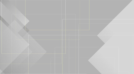 Minimalist Gray Geometric Background: Modern Abstract Design with Overlapping Squares for Website or Presentation Use