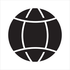 E-Learning icon flat vector