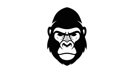 Elegant black flamingo silhouette standing on one leg. Simple bird icon or logo design, vector graphic isolated on a white background