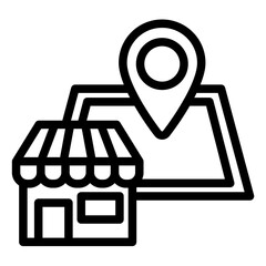 Shopping Center Icon