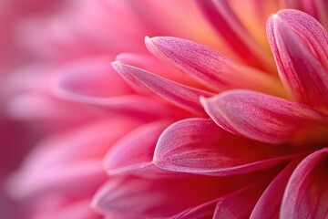 Obraz premium Close-up of a delicate pink flower