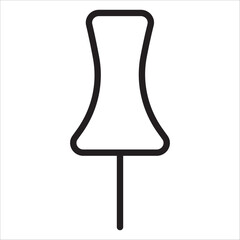 Marketing icon outline vector