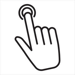 Marketing icon outline vector