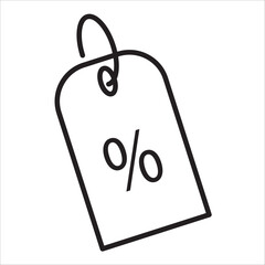 Marketing icon outline vector