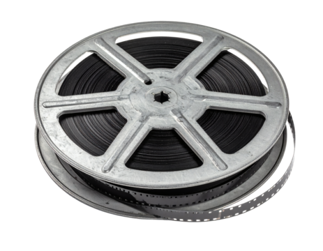 Vintage film reel evoking nostalgia and classic cinema memories for filmmakers and movie enthusiasts