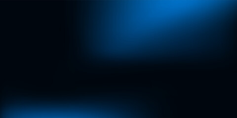 Abstract dark blue blurred background with smoke and space for your text. Nightclub space. Vector illustration © ANDRI