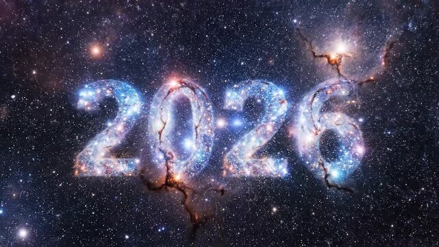 Stunning 2026 Galaxy Nebula Space Background.