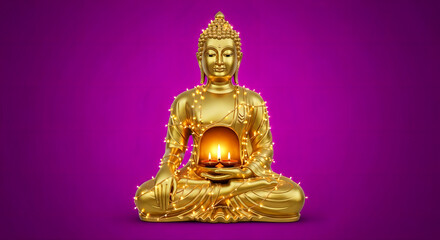 gold buddha statue