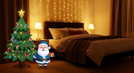 christmas tree with gifts